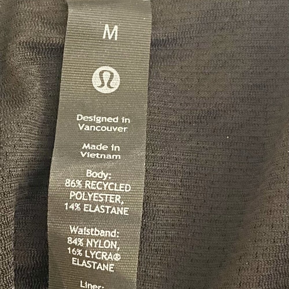 Lululemon Athletica Black Mid-rise Track That Shorts, 5", Medium - Picture 4 of 4